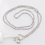 925 Sterling silver necklace Ball Chains