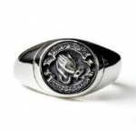 Stainless Steel Urn Cremation Ring Memorial Jewelry