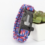 U shackle Paracord Survival Bracelet outdoor bracelet