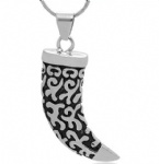 Wolf Fang Pendant Stainless Steel Jewelry