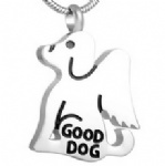 D-774 good dog pendant pet ashes cremation jewelry
