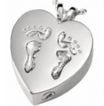 Y-853 925sterling silver finger print ashes cremation jewelry
