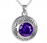 Y-858 Sterling silver cremation jewelry necklaces for ashes