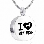 D-1572 pet urns ashes necklace cremation keepsake memorial jewelry