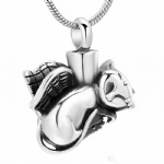 D-1576 pet urns ashes necklace cremation keepsake memorial jewelry