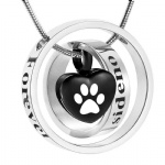 D-1577 pet urns ashes necklace cremation keepsake memorial jewelry