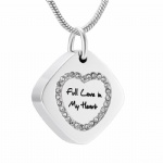 D-1643 urns ashes necklace cremation keepsake memorial jewelry