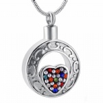 D-1646 urns ashes necklace cremation keepsake memorial jewelry