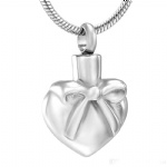 D-1614 Heart urns ashes necklace cremation keepsake memorial jewelry