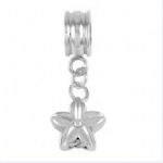 D-1695 Cremation Bead Small urn charm for ashes necklace cremation keepsake memorial jewelry