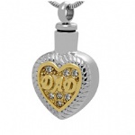DAD Stainless Steel Cremation Pendant