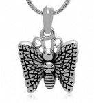 Stainless Steel Cremation Butterfly Pendant