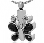 Stainless Steel Cremation Butterfly Pendant