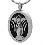 Angel Stainless Steel Cremation Pendant
