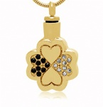 CLOVER Stainless Steel Cremation Pendant