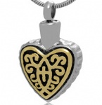 Cross Stainless Steel Cremation Pendant Memorial Jewelry