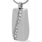 Stainless Steel Cremation Pendant Memorial Jewelry