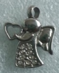 Angel Stainless Steel Cremation Pendant