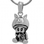 Kids Stainless Steel Cremation Pendant