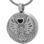 Angel Stainless Steel Cremation Pendant