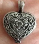 Heart Stainless Steel Cremation Pendant Memorial Jewelry