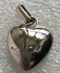 Heart Stainless Steel Cremation Pendant Memorial Jewelry