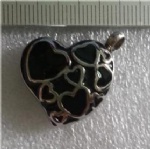 Heart Stainless Steel Cremation Pendant Memorial Jewelry