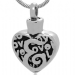 Stainless Steel Cremation Pendant Memorial Jewelry