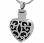 Stainless Steel Cremation Pendant Memorial Jewelry