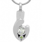 Stainless Steel Cremation Pendant Memorial Jewelry