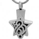 Stainless Steel Cremation Pendant Memorial Jewelry