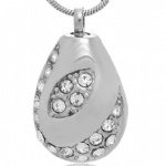 Stainless Steel Cremation Pendant Memorial Jewelry