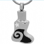 Shoe Stainless Steel Cremation Pendant Memorial Jewelry
