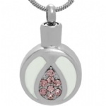 Stainless Steel Cremation Pendant Memorial Jewelry