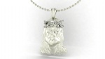 Jesus Hip Hop Pendant Sterling Silver Jewelry