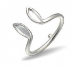 925 Sterling Silver Adjustable Womens Ring