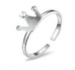 925 Sterling Silver Adjustable Womens Ring