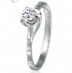 925 Sterling Silver CZ Ring