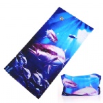 Headwear Outdoor Sports Sublimation Fishing Face Mask Custom Seamelss Bandana