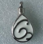 Stainless Steel Urn Cremation Pendant Memorial Jewelry