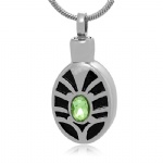 Stainless Steel Urn Cremation Pendant Memorial Jewelry