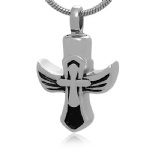 Stainless Steel Urn Cremation Pendant Memorial Jewelry