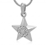 Stainless Steel Urn Cremation Pendant Memorial Jewelry