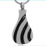Stainless Steel Urn Cremation Pendant Memorial Jewelry