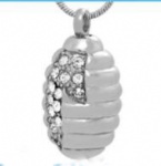 Stainless Steel Urn Cremation Pendant Memorial Jewelry