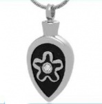 Stainless Steel Urn Cremation Pendant Memorial Jewelry