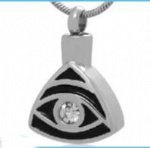 Stainless Steel Urn Cremation Pendant Memorial Jewelry