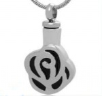 Stainless Steel Urn Cremation Pendant Memorial Jewelry