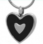 Stainless Steel Urn Cremation Pendant Memorial Jewelry