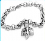 Stainless Steel Urn Cremation Bracelet Memorial Jewelry